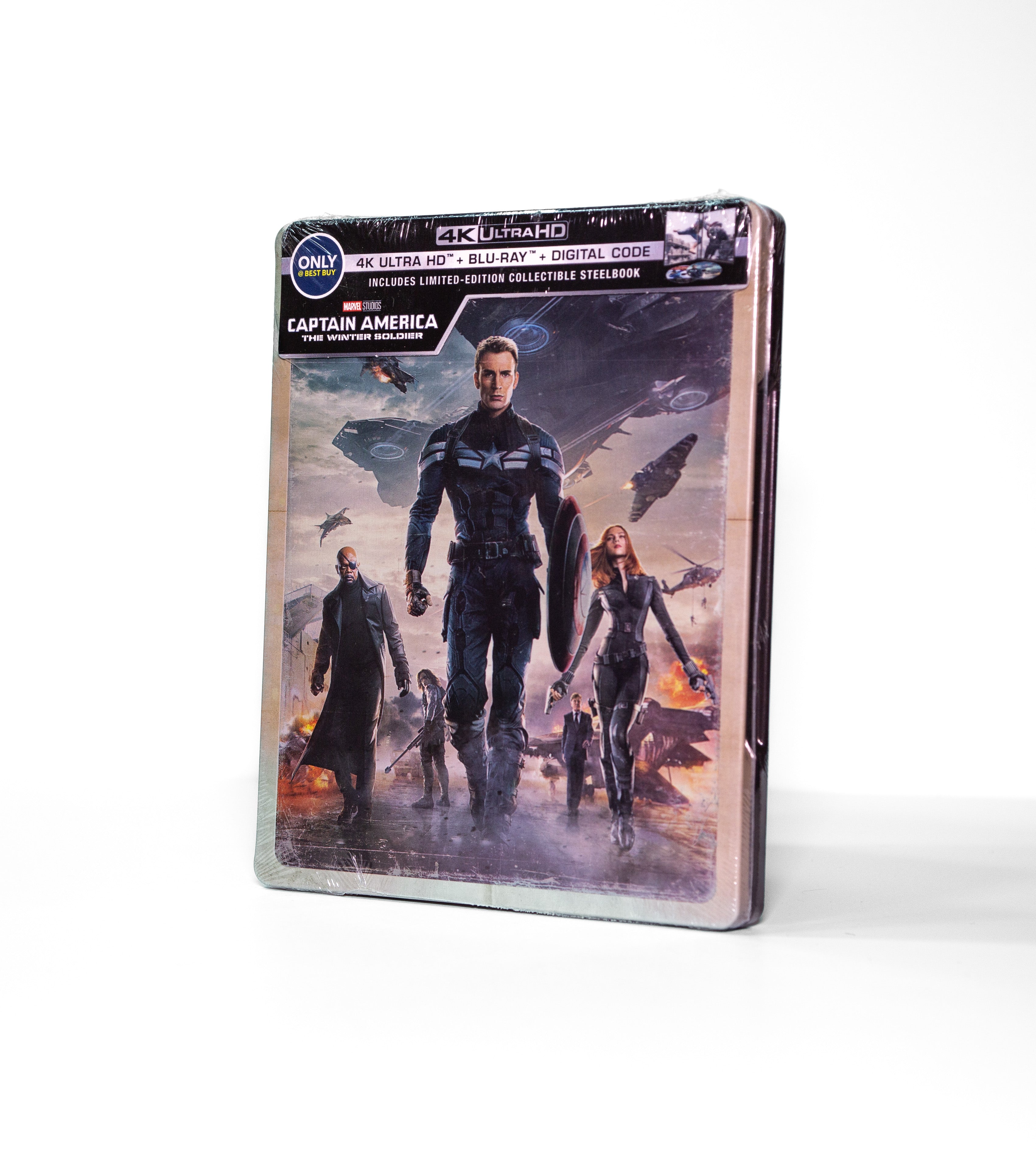 キャプテン・アメリカ ウィンター・ソルジャー スチールブック CAPTAIN AMERICA the winter soldier Steelbook Captain America Winter Soldier 4K/Blu-Ray Steelbook Mondo