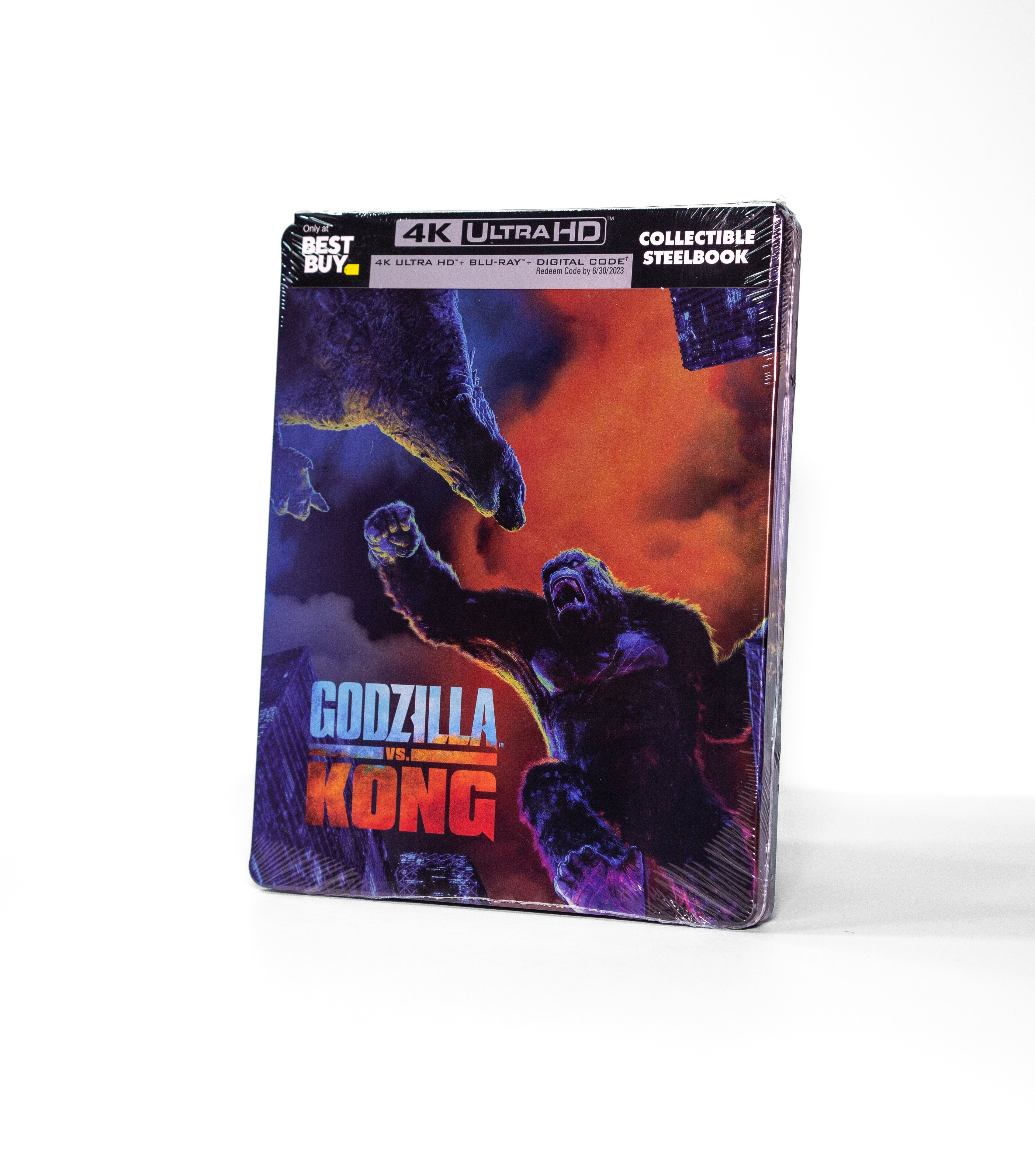 Godzilla Vs Kong Steelbook (4K+Blu-Ray) – Steelbooks