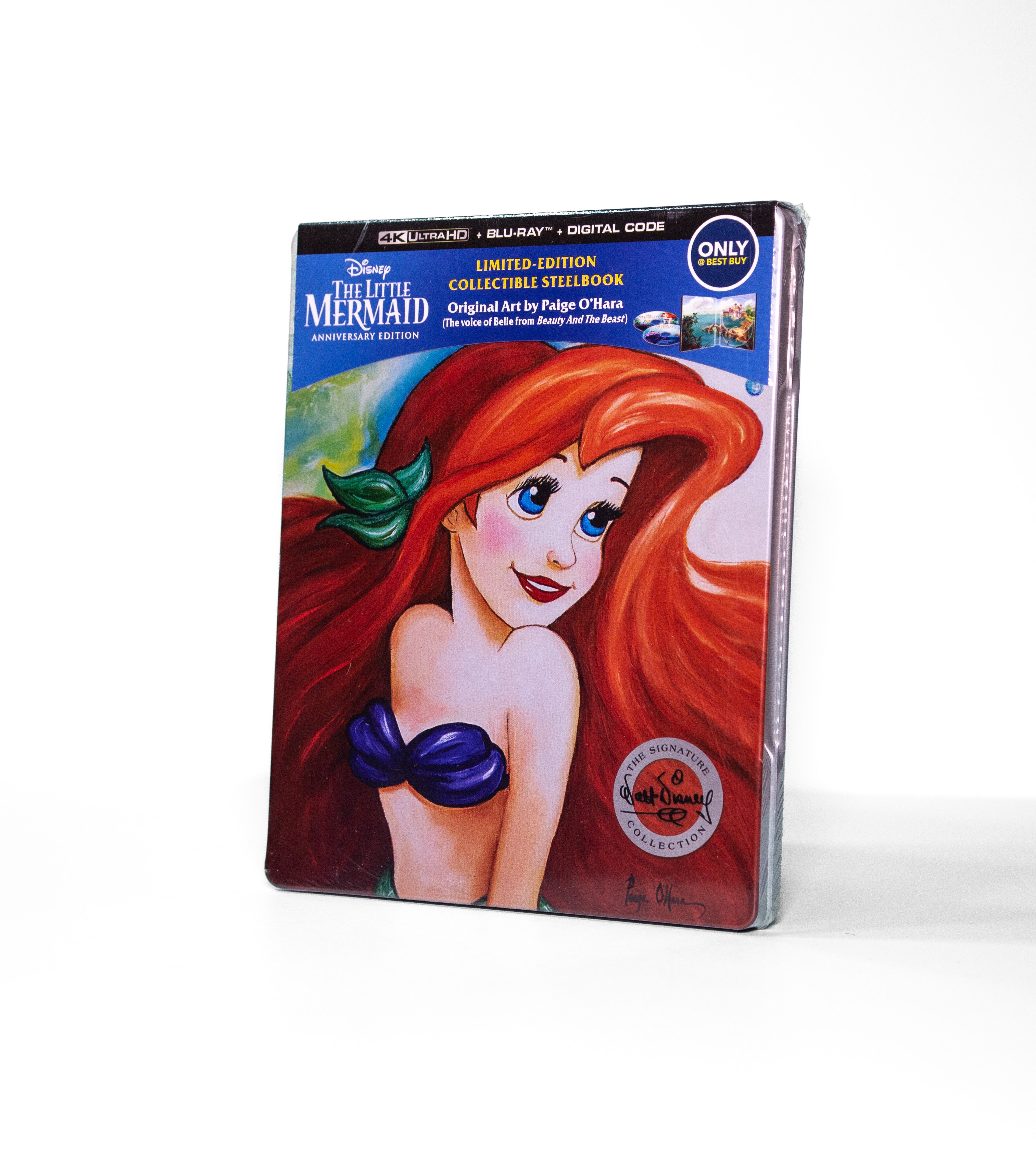 The top Little Mermaid 4K Blu-ray Steelbook