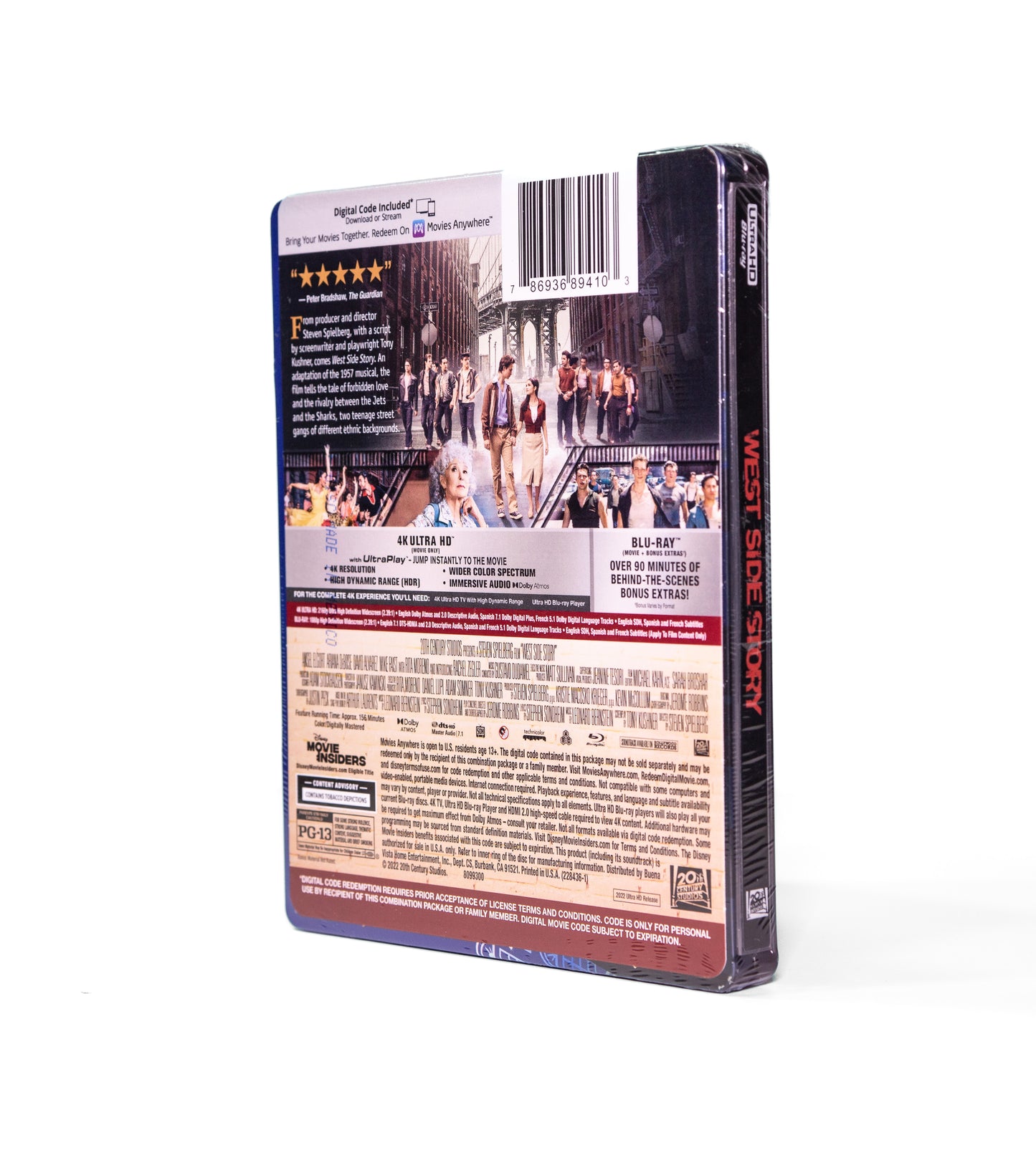 West Side Story Steelbook (4K+Blu-Ray)