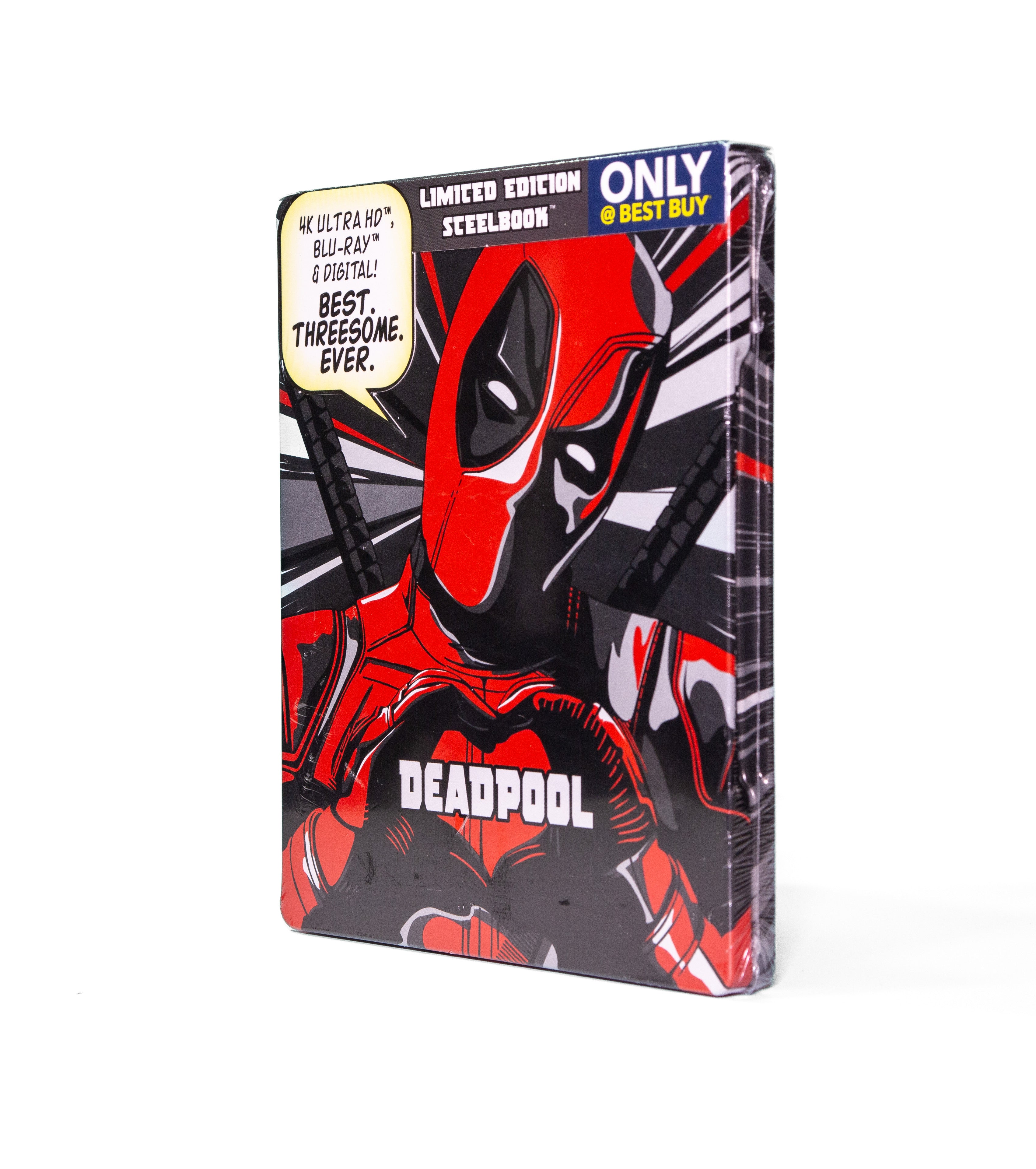 Deadpool Steelbook (Best Buy Exclusive) (4K+Blu-Ray) – Steelbooks