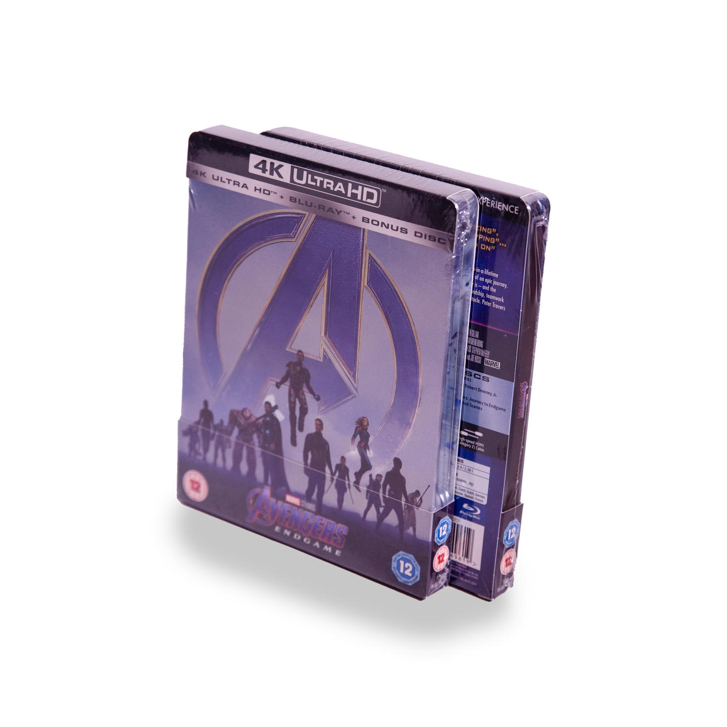 Avengers: Endgame - UK Exclusive 4K Ultra HD Steelbook (Includes 2D Blu-ray)