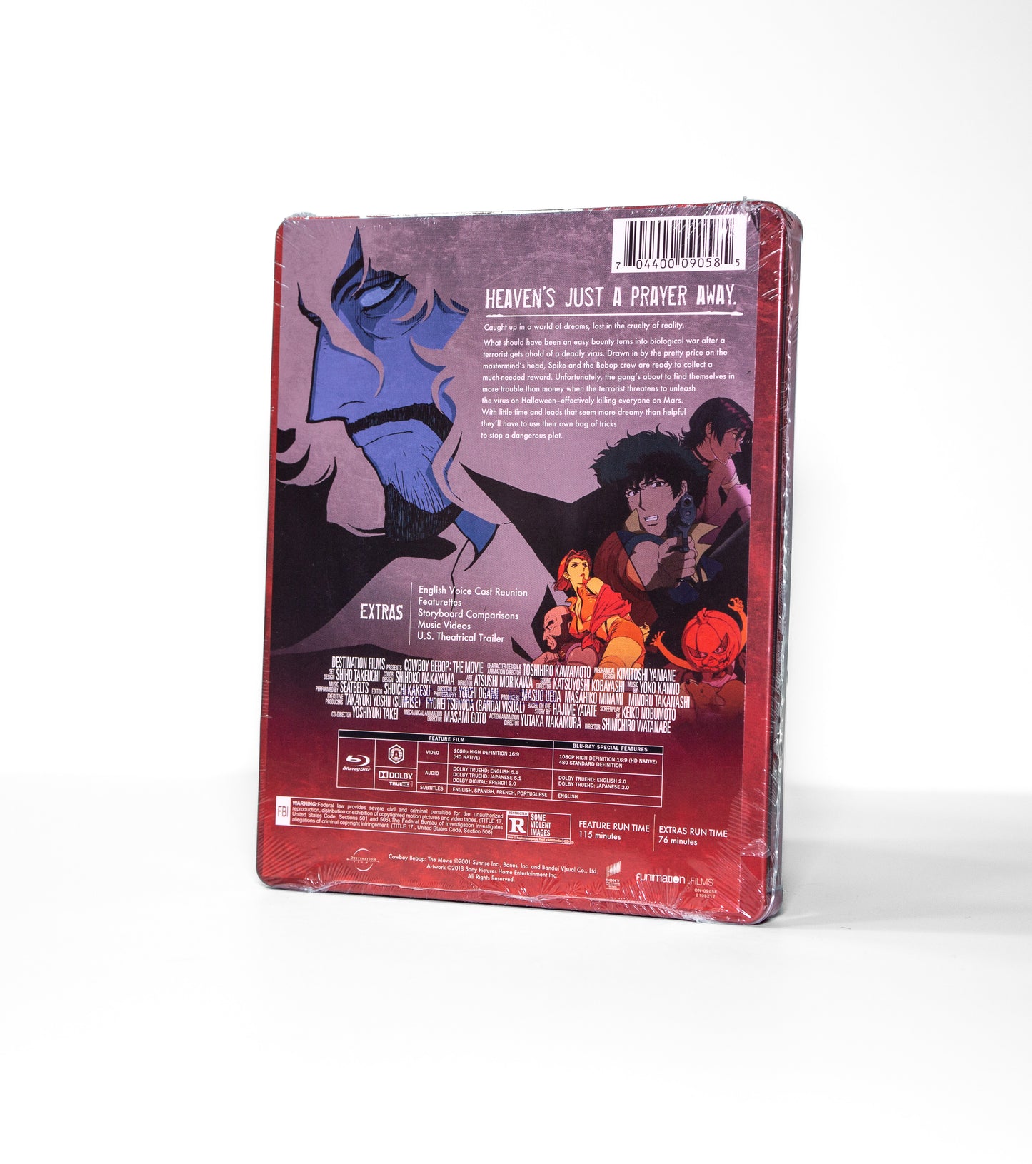 Cowboy Bebop: The Movie Steelbook