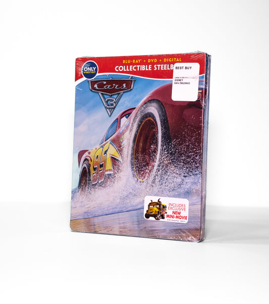 Cars 3 Steelbook (Blu-Ray+DVD)