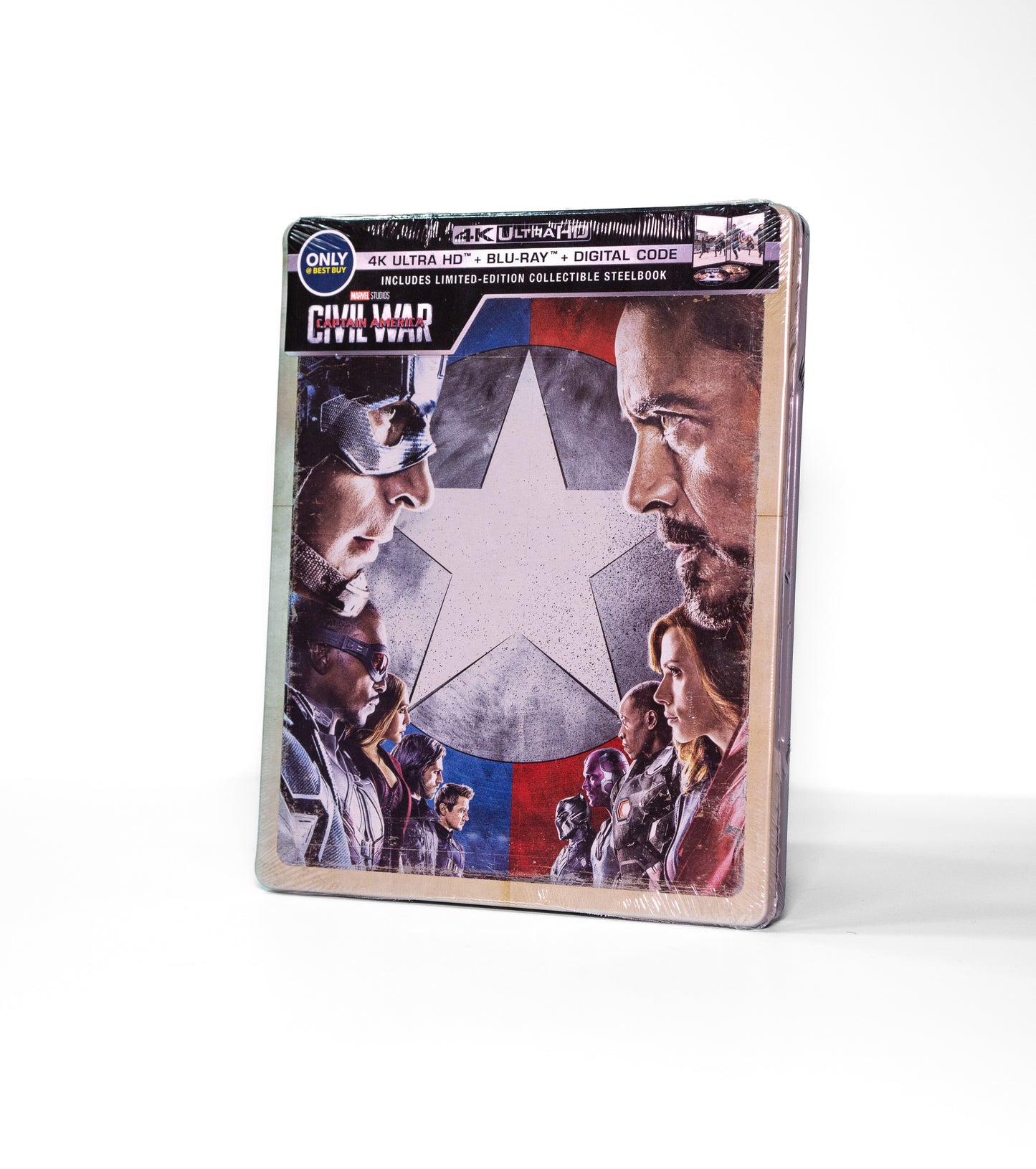 Captain America: Civil War Steelbook (4K+BluRay)