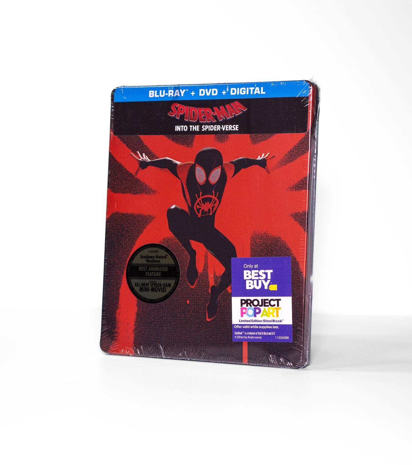 Spider-Man: Into the Spider-Verse Steelbook (Blu-Ray+DVD)