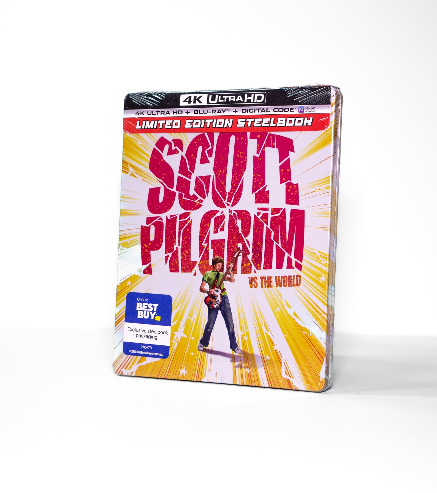 Scott Pilgrim vs The World Steelbook (4K+Blu-Ray)