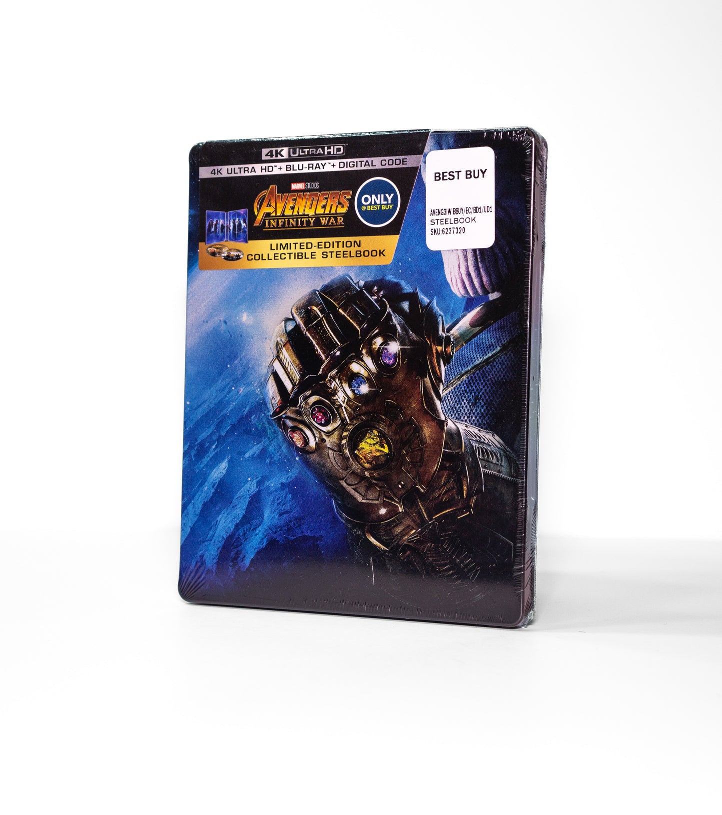 Avengers: Infinity War Steelbook (4K+Blu-Ray)