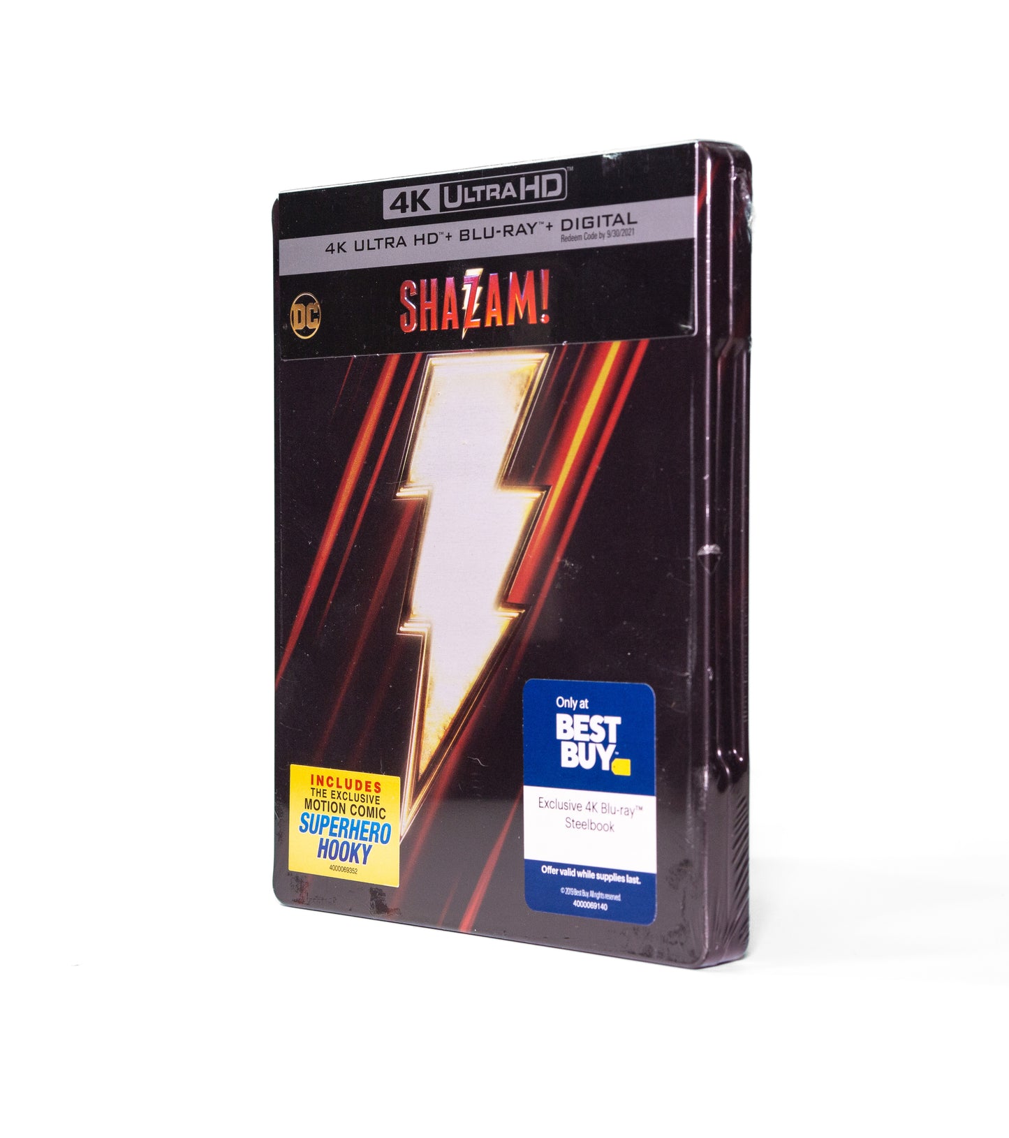 Shazam! Steelbook (4k+Blu-Ray)