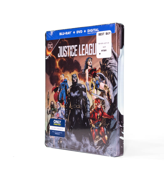 Justice League Steelbook (Blu-Ray+DVD)