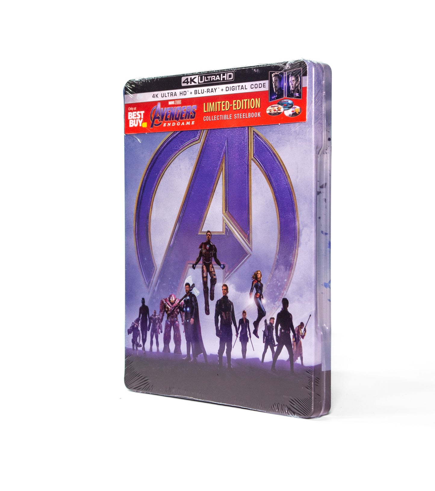 Avengers: Endgame - UK Exclusive 3D Steelbook (Includes 2D Blu-ray)