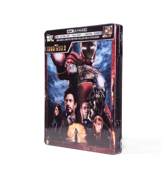 Iron Man 2 Steelbook (Best Buy Exclusive) (4K+Blu-Ray)