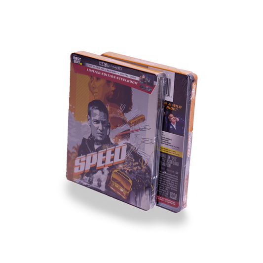 Speed [SteelBook] [Includes Digital Copy] [4K Ultra HD Blu-ray/Blu-ray]  [1994]